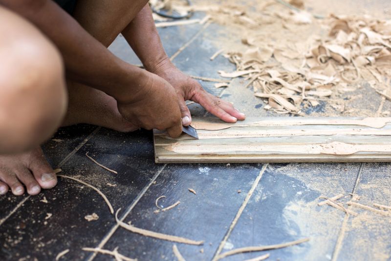 Door Surface Stripping